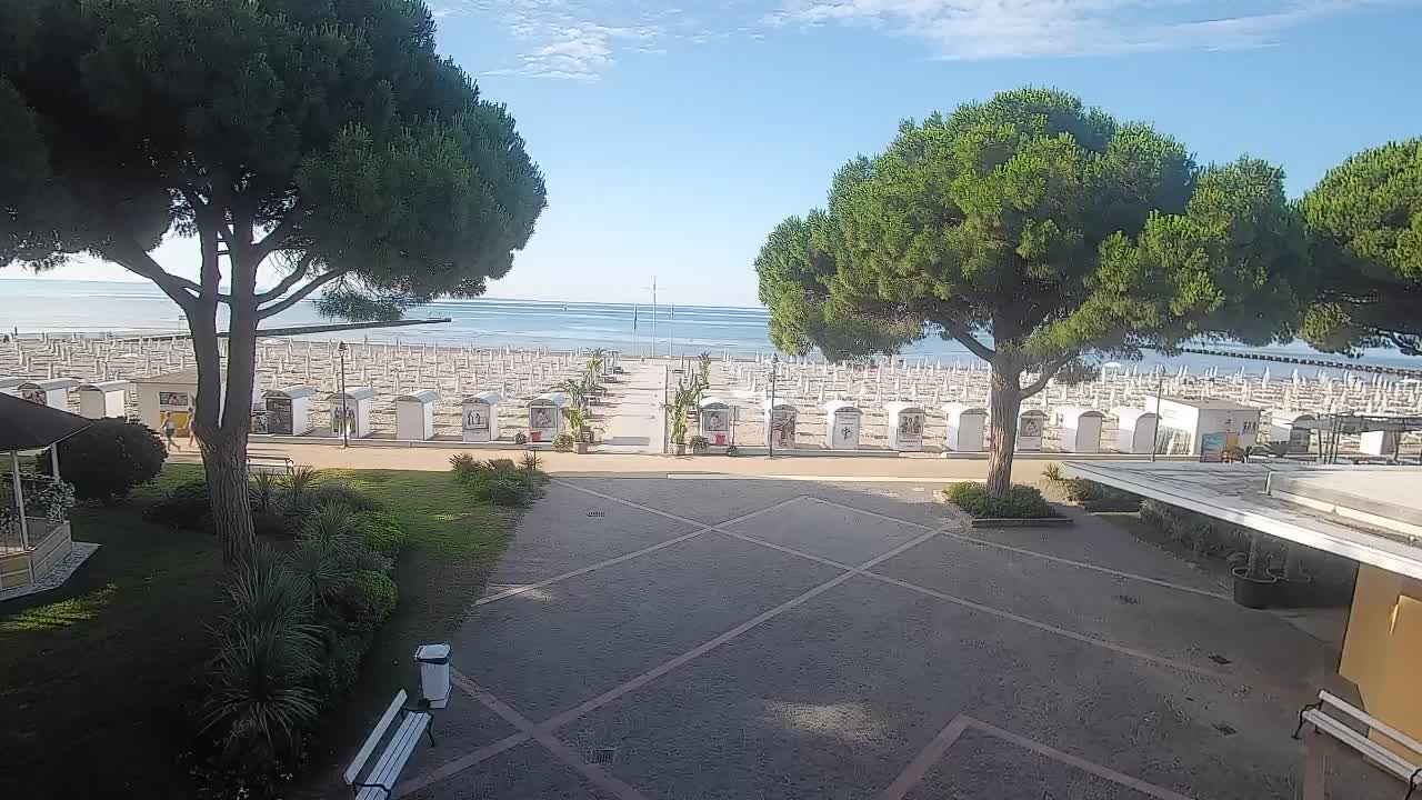 Spletna kamera Gradež (Grado) – Vhod na plažo