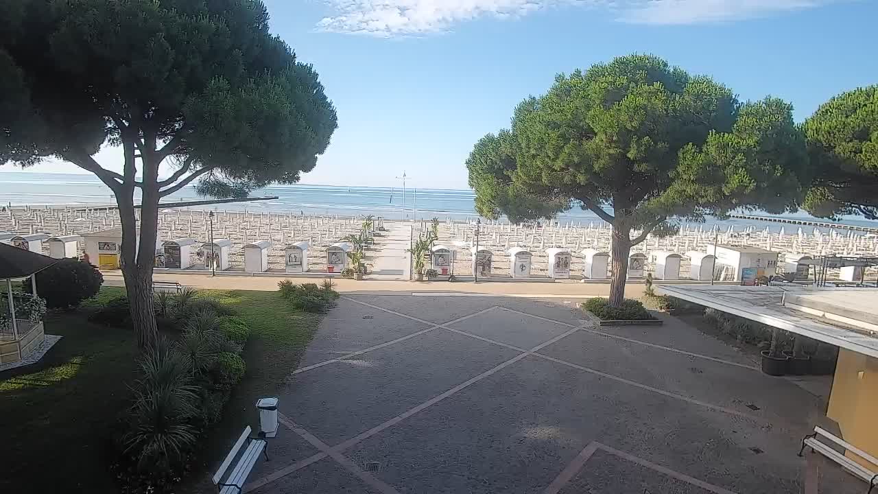 Grado Webcam – Strandzugang am Lido di Grado