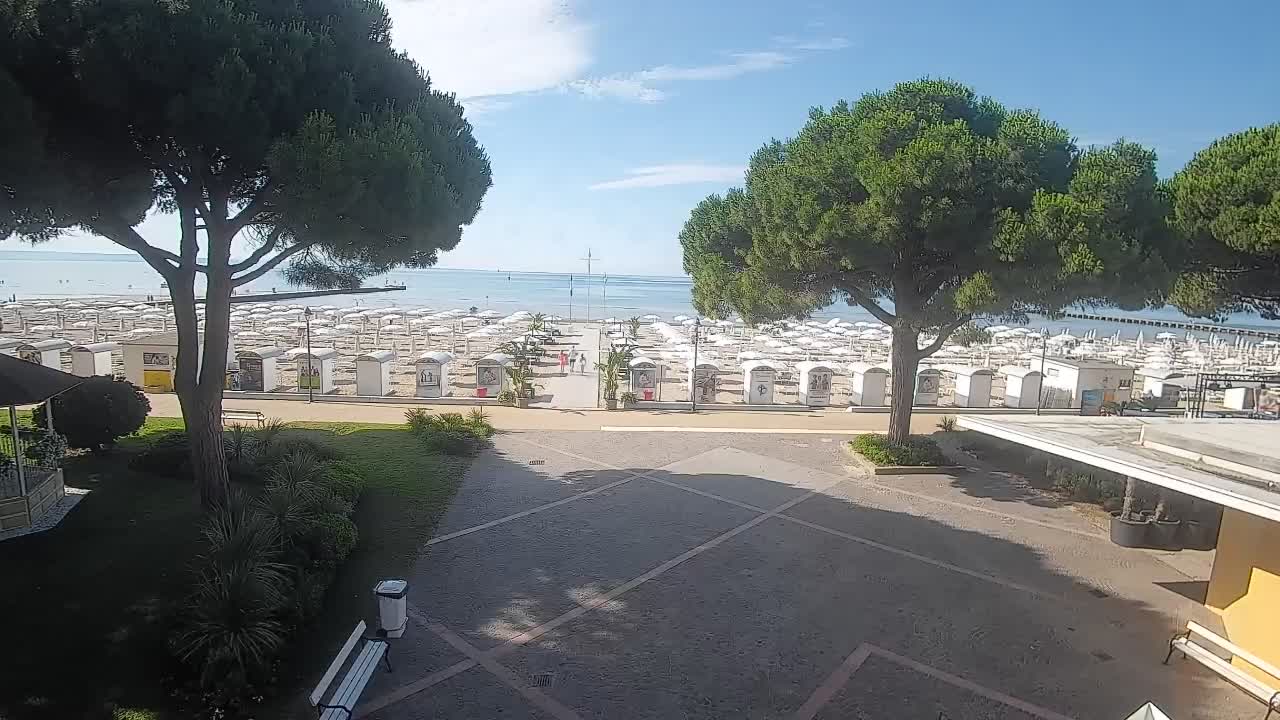 Spletna kamera Gradež (Grado) – Vhod na plažo