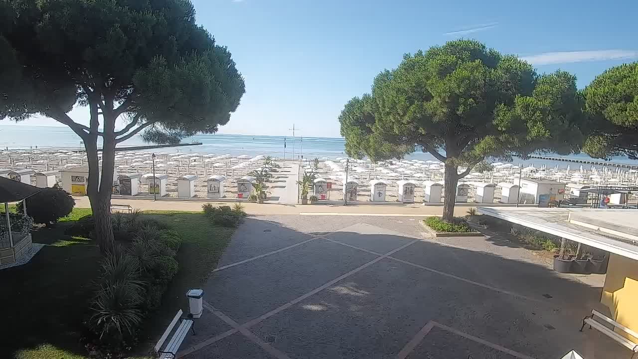 Web kamera Grado – Ulaz na plažu (Lido di Grado)
