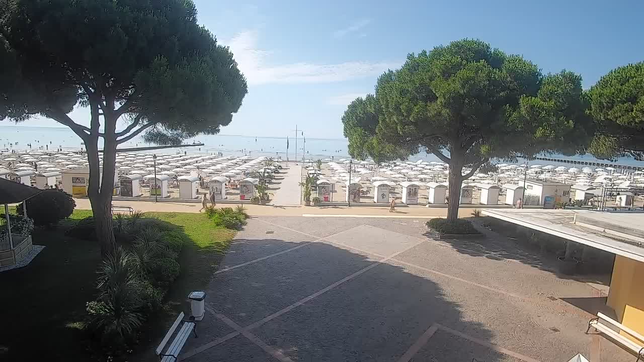 Grado Webcam – Strandzugang am Lido di Grado