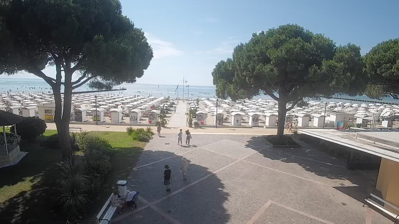 Grado Webcam – Strandzugang am Lido di Grado