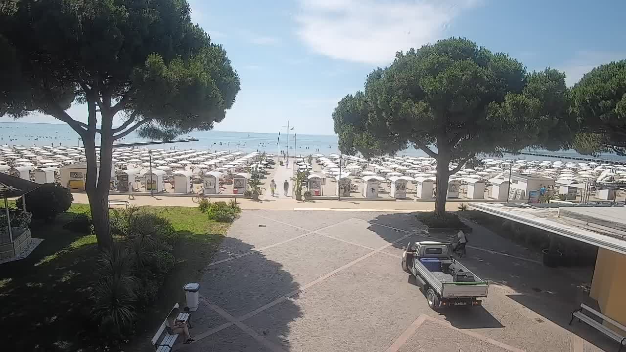 Web kamera Grado – Ulaz na plažu (Lido di Grado)