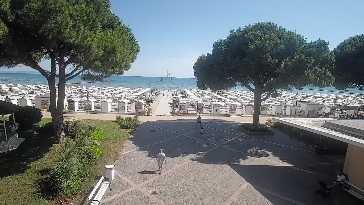 Webcam de Grado – Entrada de la playa (Lido di Grado)