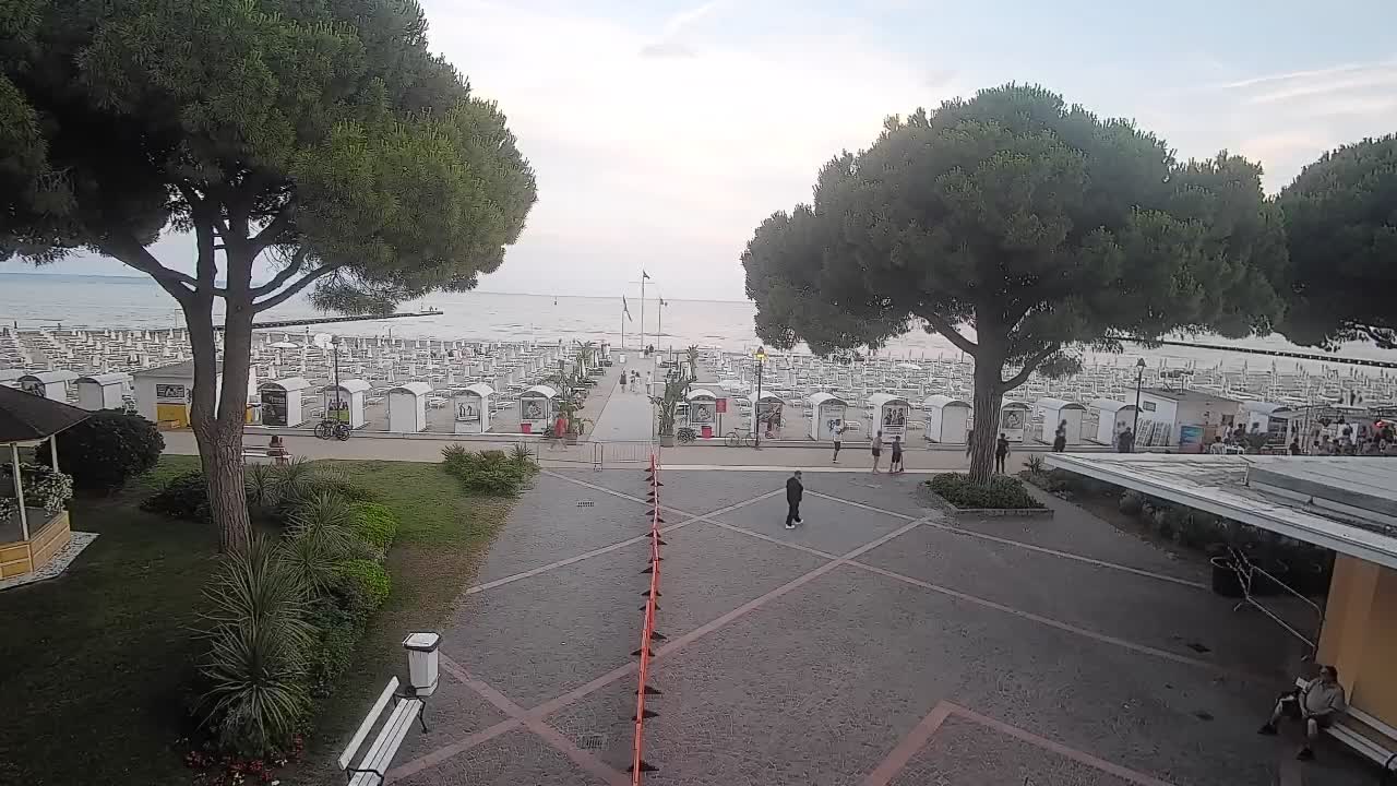 Spletna kamera Gradež (Grado) – Vhod na plažo