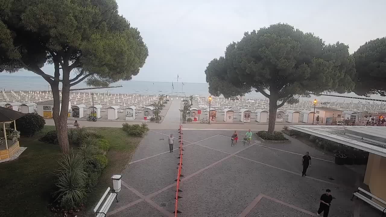 Webcam de Grado – Entrada de la playa (Lido di Grado)