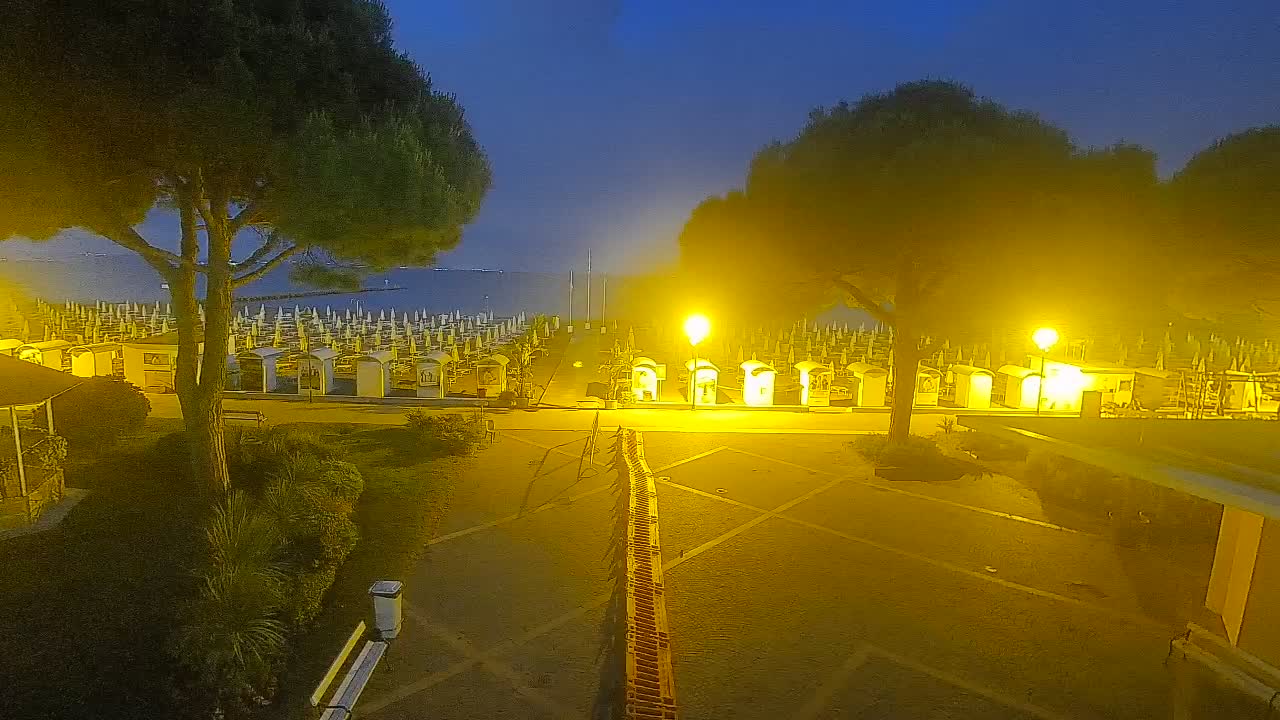Spletna kamera Gradež (Grado) – Vhod na plažo