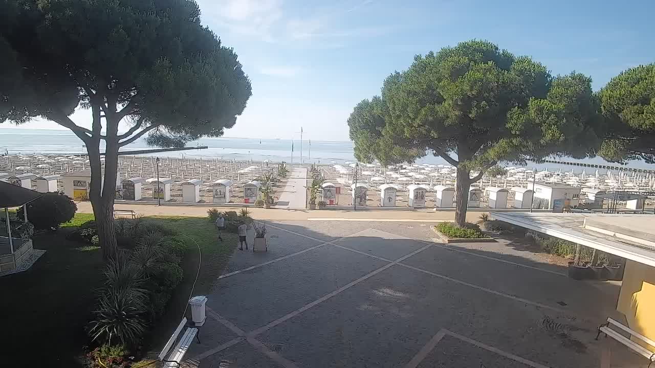 Grado Webcam – Strandzugang am Lido di Grado