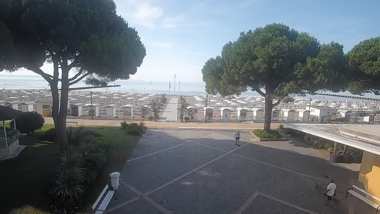 Webcam Grado – Entrée de la plage (Lido di Grado)