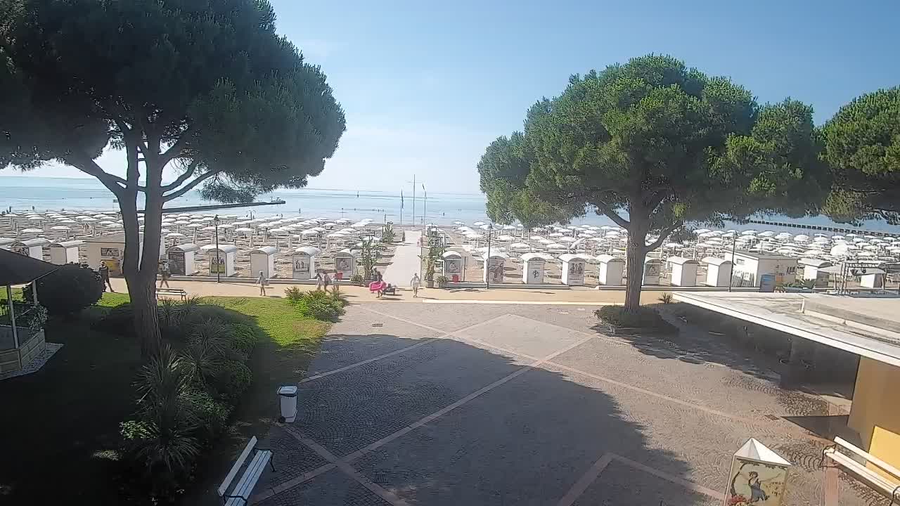 Grado Webcam – Strandzugang am Lido di Grado