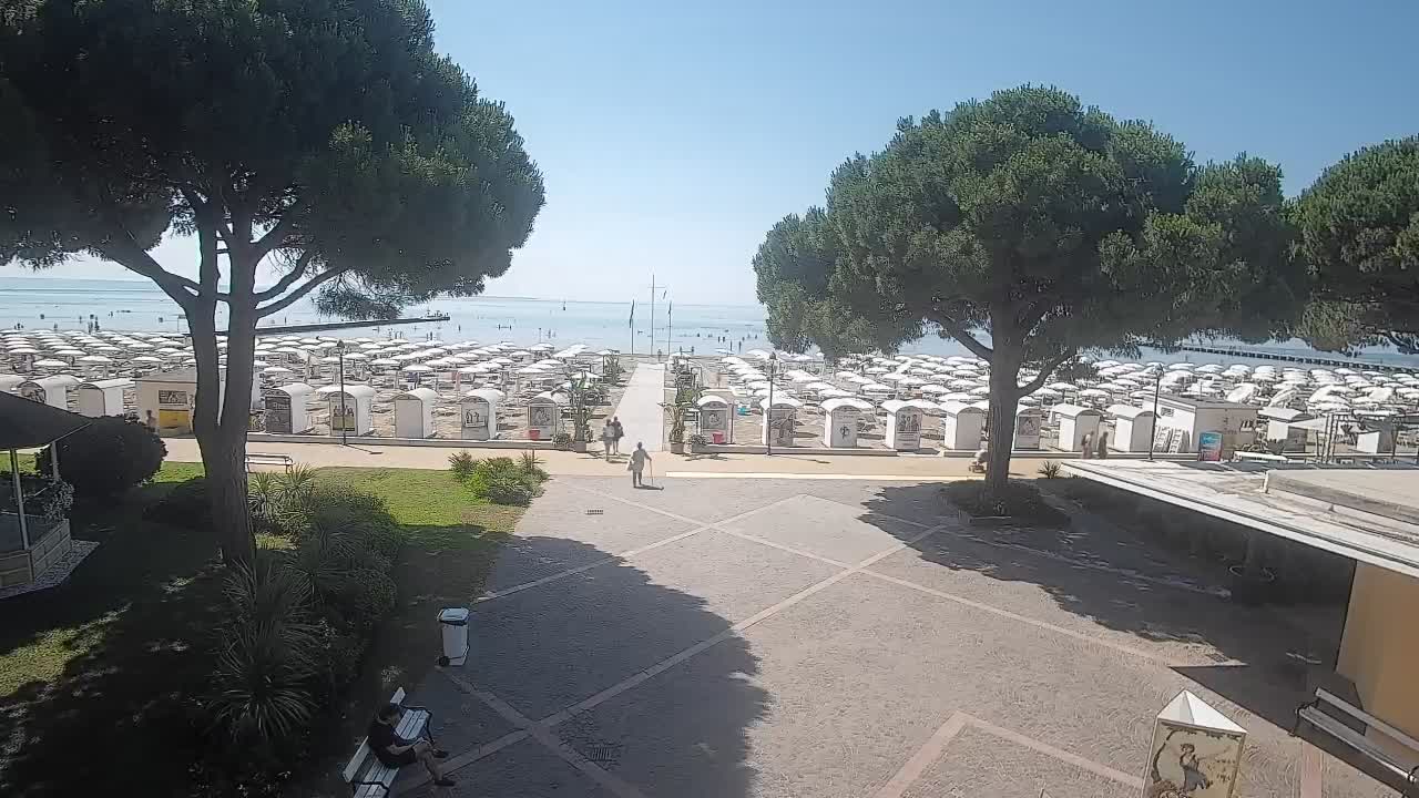 Grado Webcam – Strandzugang am Lido di Grado