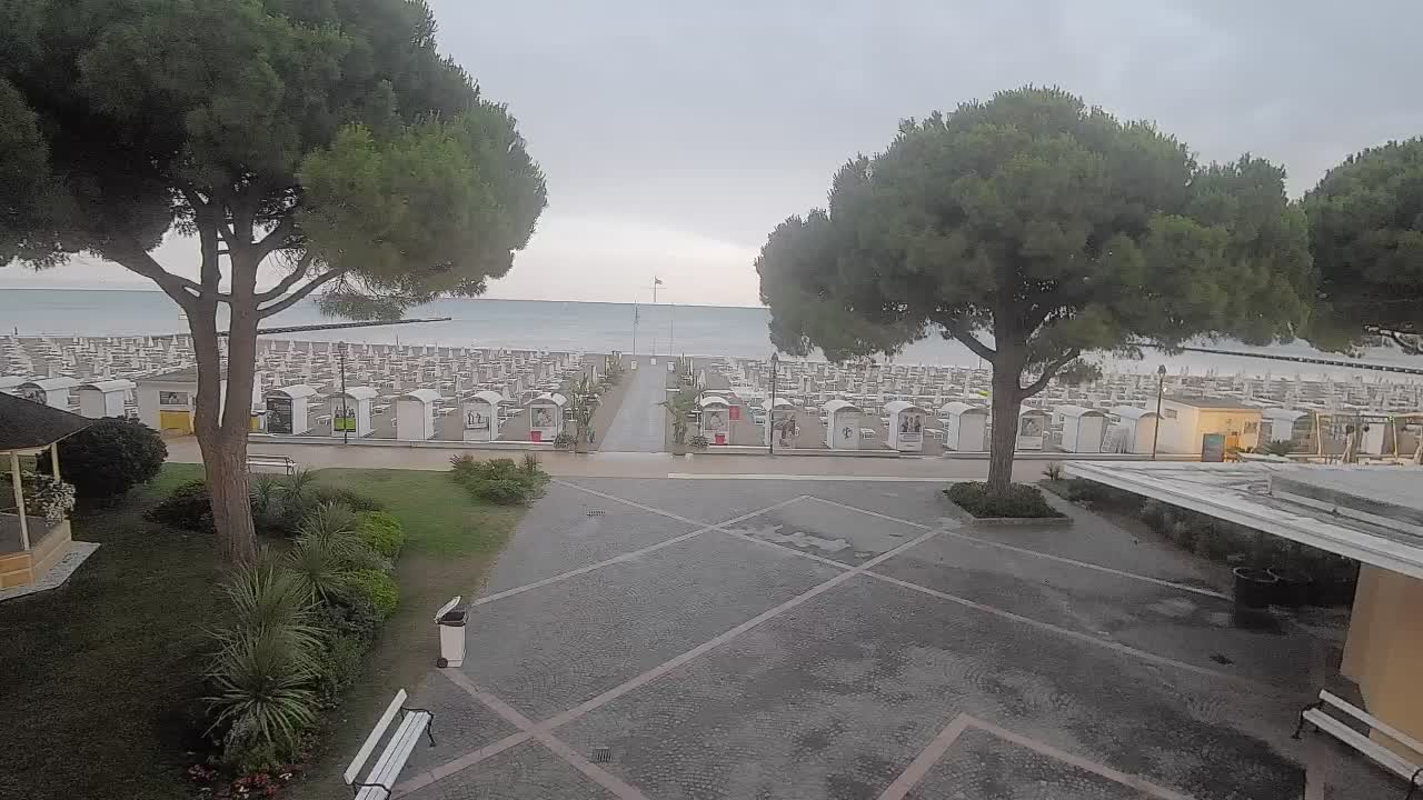 Spletna kamera Gradež (Grado) – Vhod na plažo