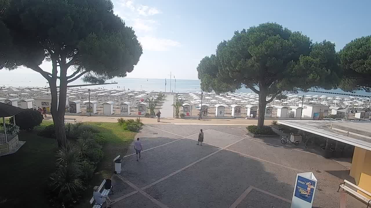 Webcam Grado – Ingresso della Spiaggia (Lido di Grado)