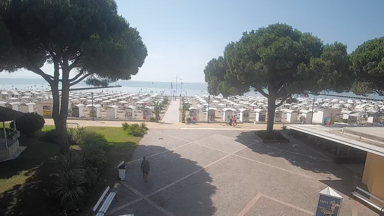 Webcam Grado – Entrée de la plage (Lido di Grado)