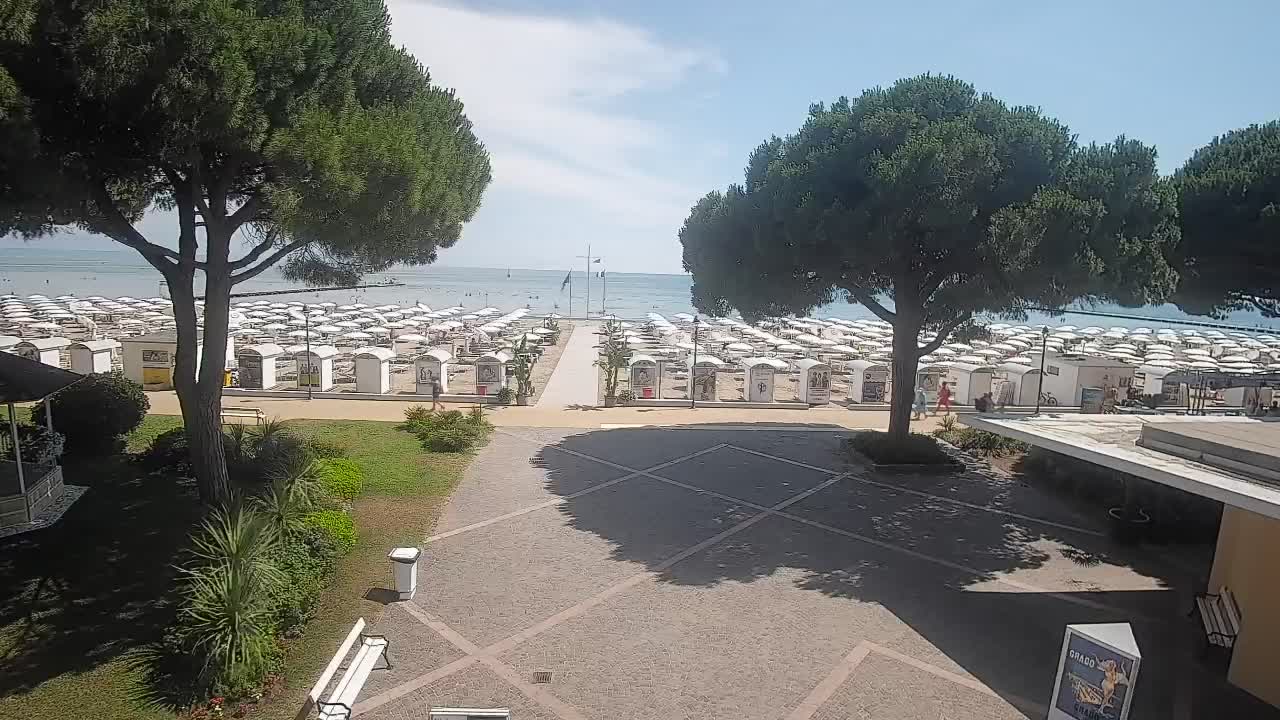 Web kamera Grado – Ulaz na plažu (Lido di Grado)