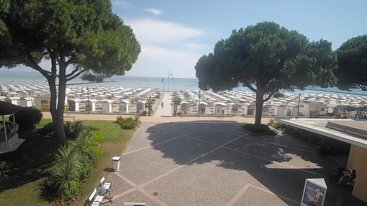 Grado Webcam – Strandzugang am Lido di Grado