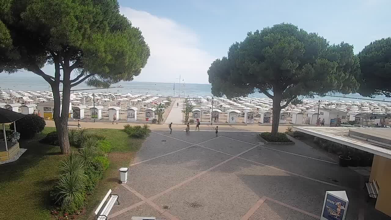 Grado Webcam – Strandzugang am Lido di Grado