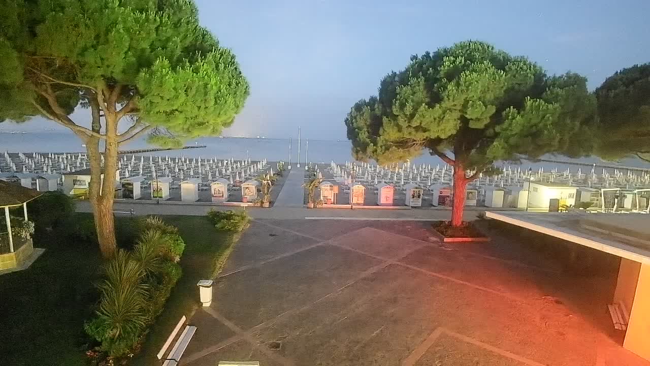 Spletna kamera Gradež (Grado) – Vhod na plažo