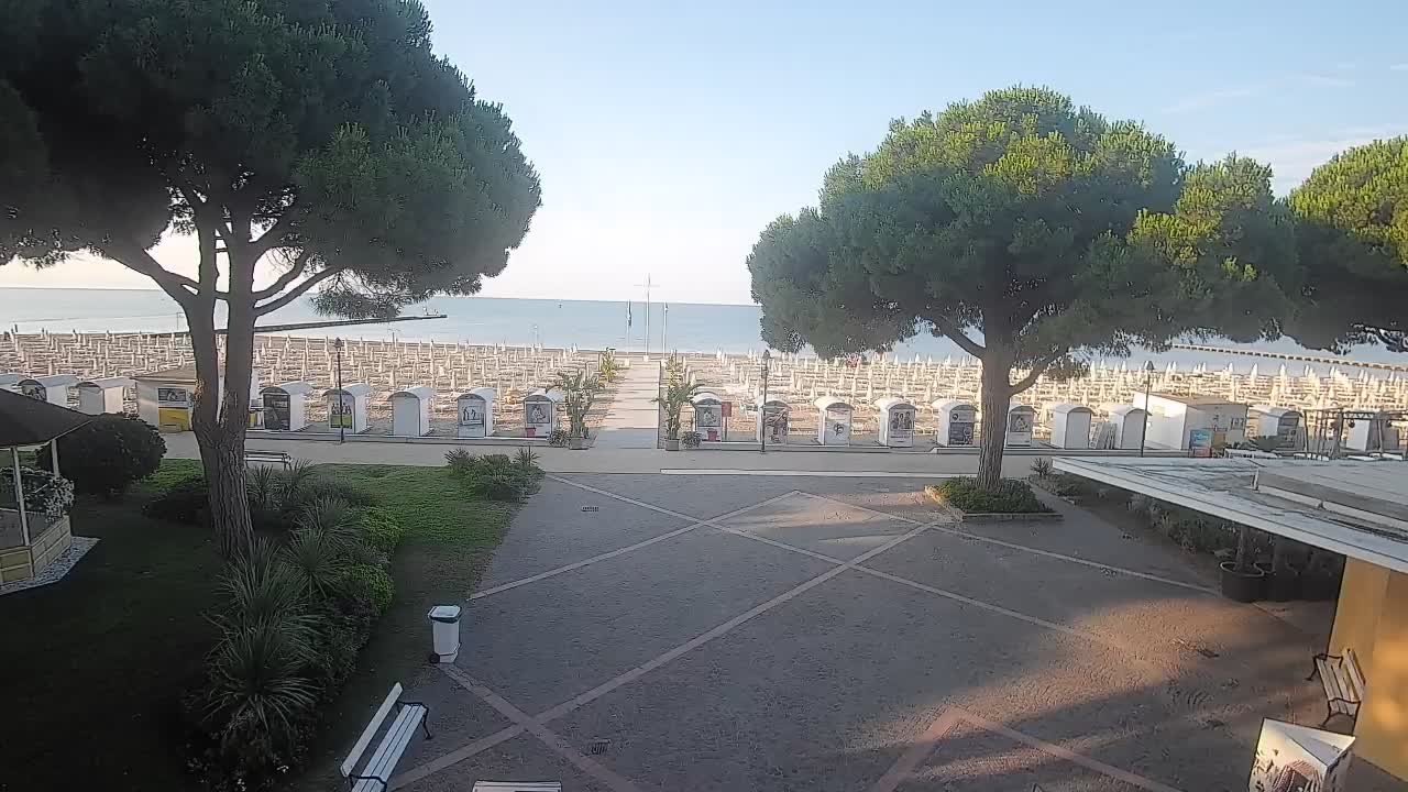 Webcam Grado – Entrée de la plage (Lido di Grado)
