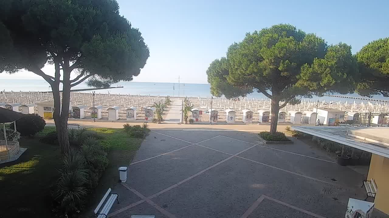 Grado Webcam – Strandzugang am Lido di Grado