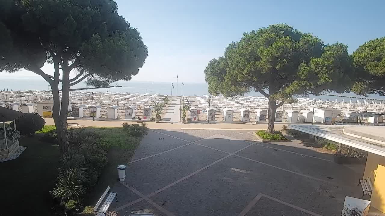 Grado Webcam – Strandzugang am Lido di Grado