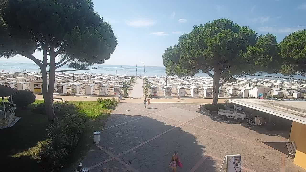 Webcam Grado – Entrée de la plage (Lido di Grado)