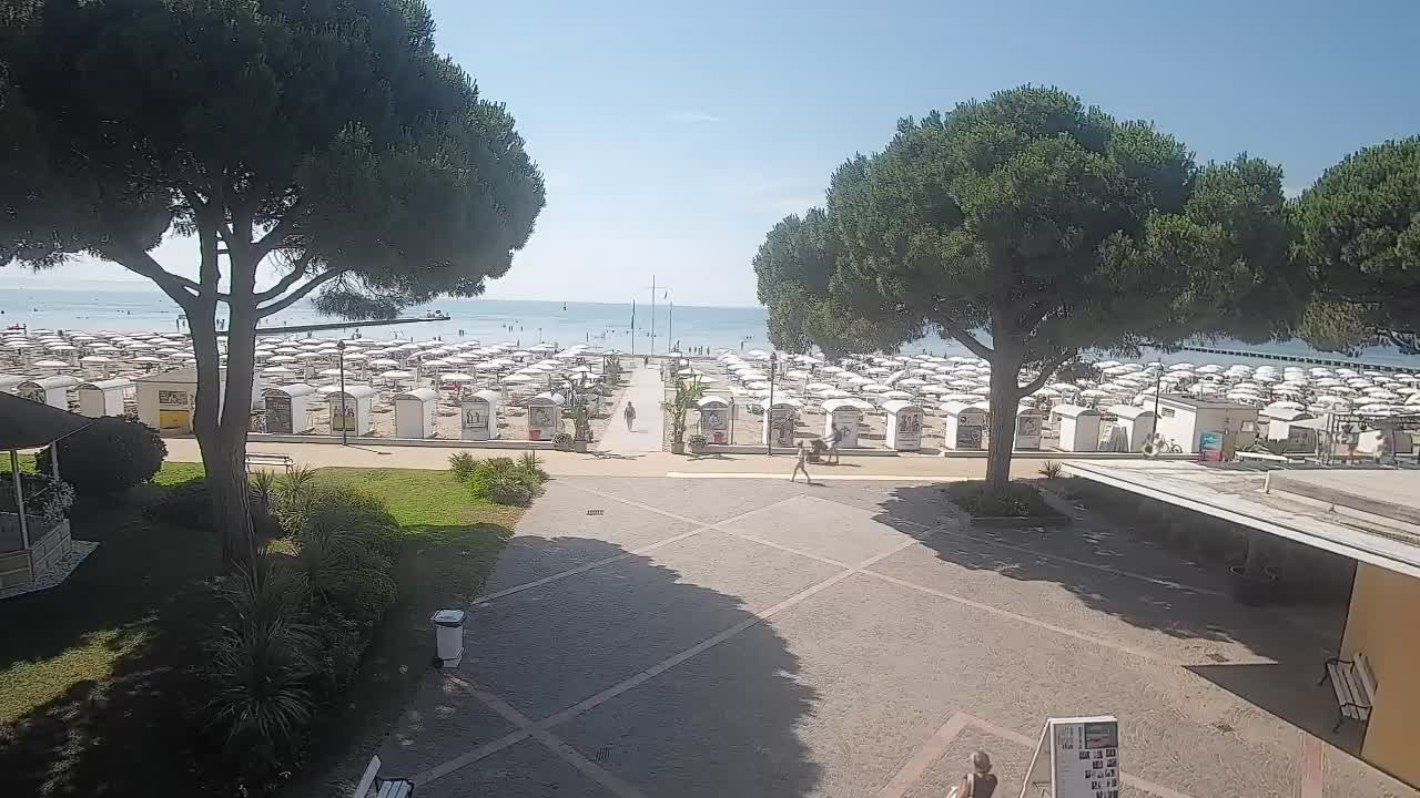 Web kamera Grado – Ulaz na plažu (Lido di Grado)