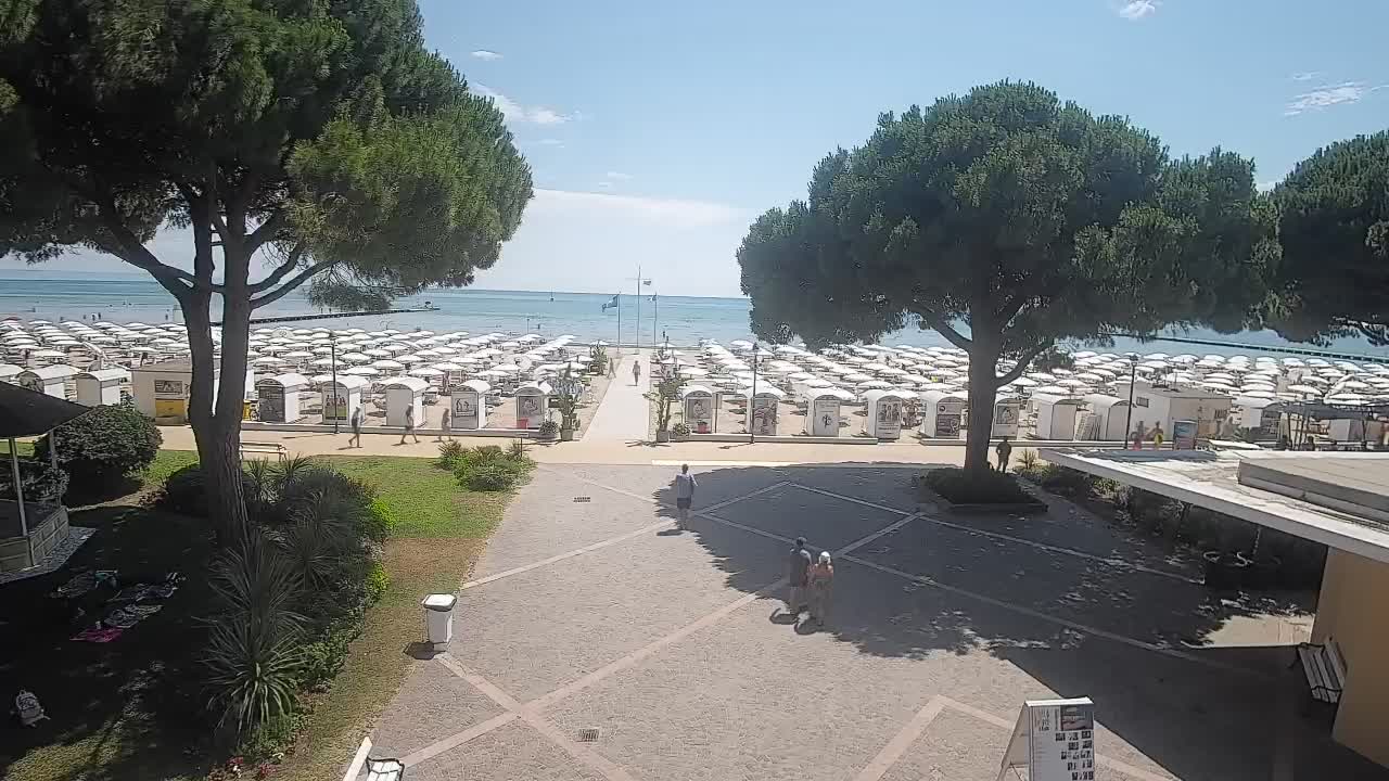 Spletna kamera Gradež (Grado) – Vhod na plažo