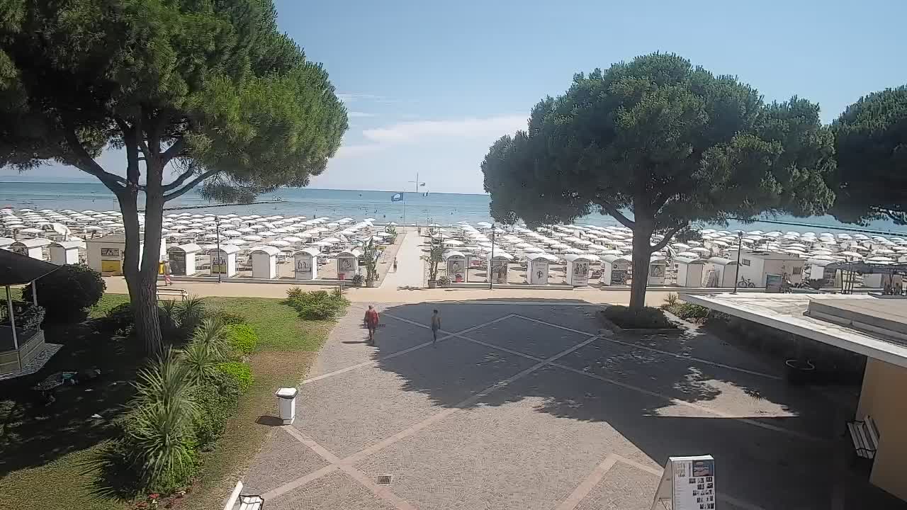 Grado Webcam – Strandzugang am Lido di Grado