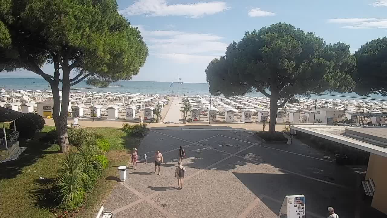 Spletna kamera Gradež (Grado) – Vhod na plažo