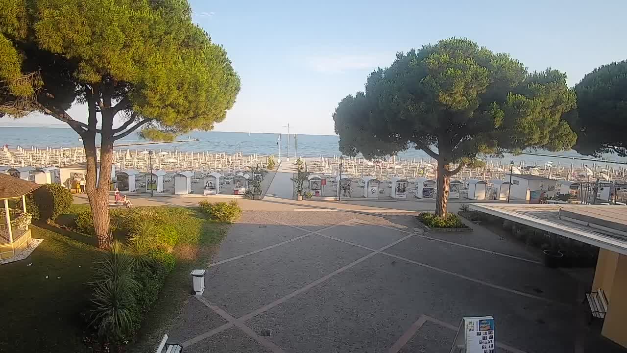 Grado Webcam – Strandzugang am Lido di Grado