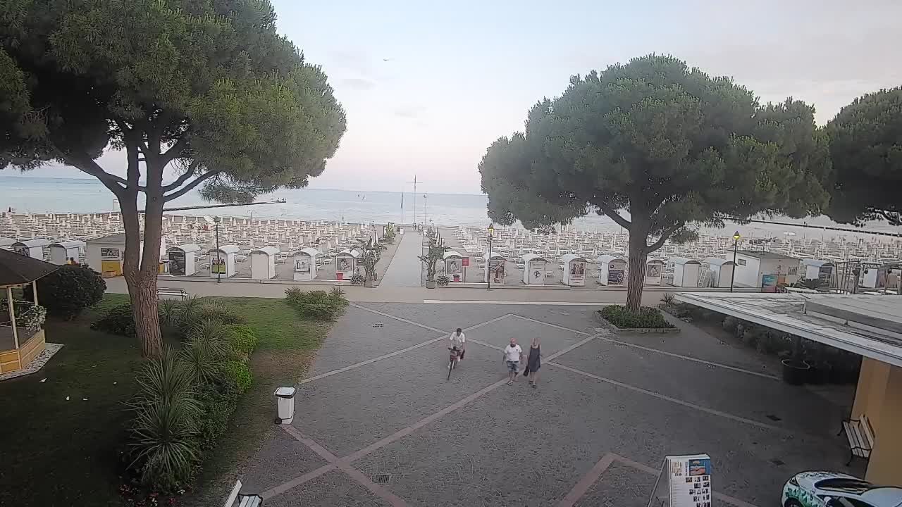 Spletna kamera Gradež (Grado) – Vhod na plažo