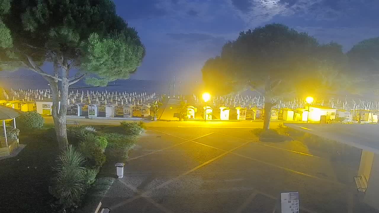 Spletna kamera Gradež (Grado) – Vhod na plažo