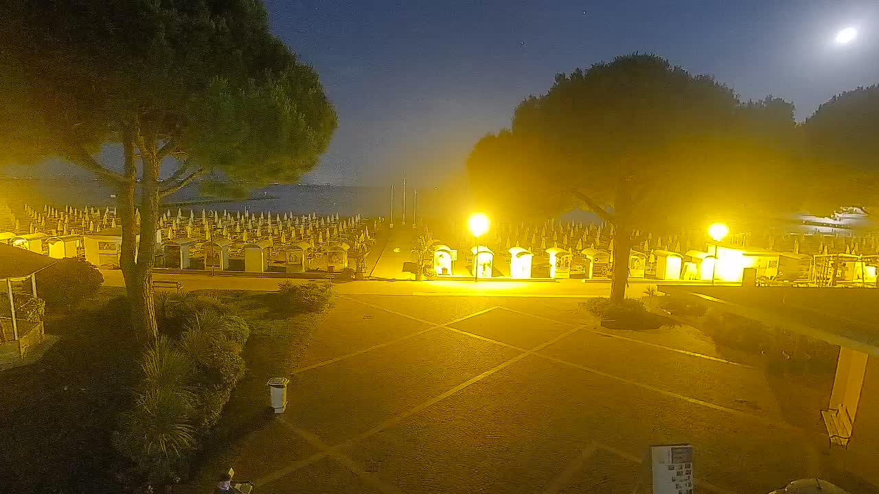 Webcam de Grado – Entrada de la playa (Lido di Grado)