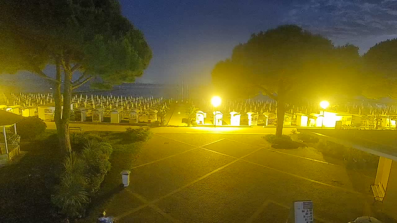 Web kamera Grado – Ulaz na plažu (Lido di Grado)
