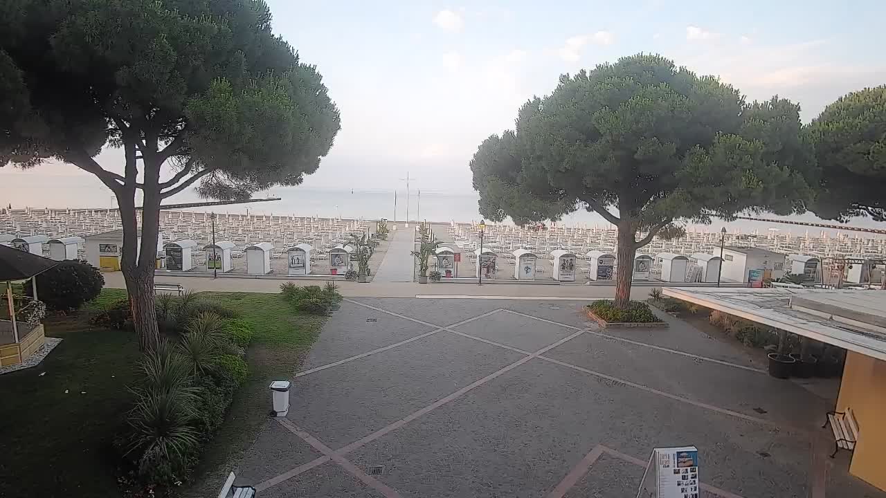 Grado Webcam – Strandzugang am Lido di Grado