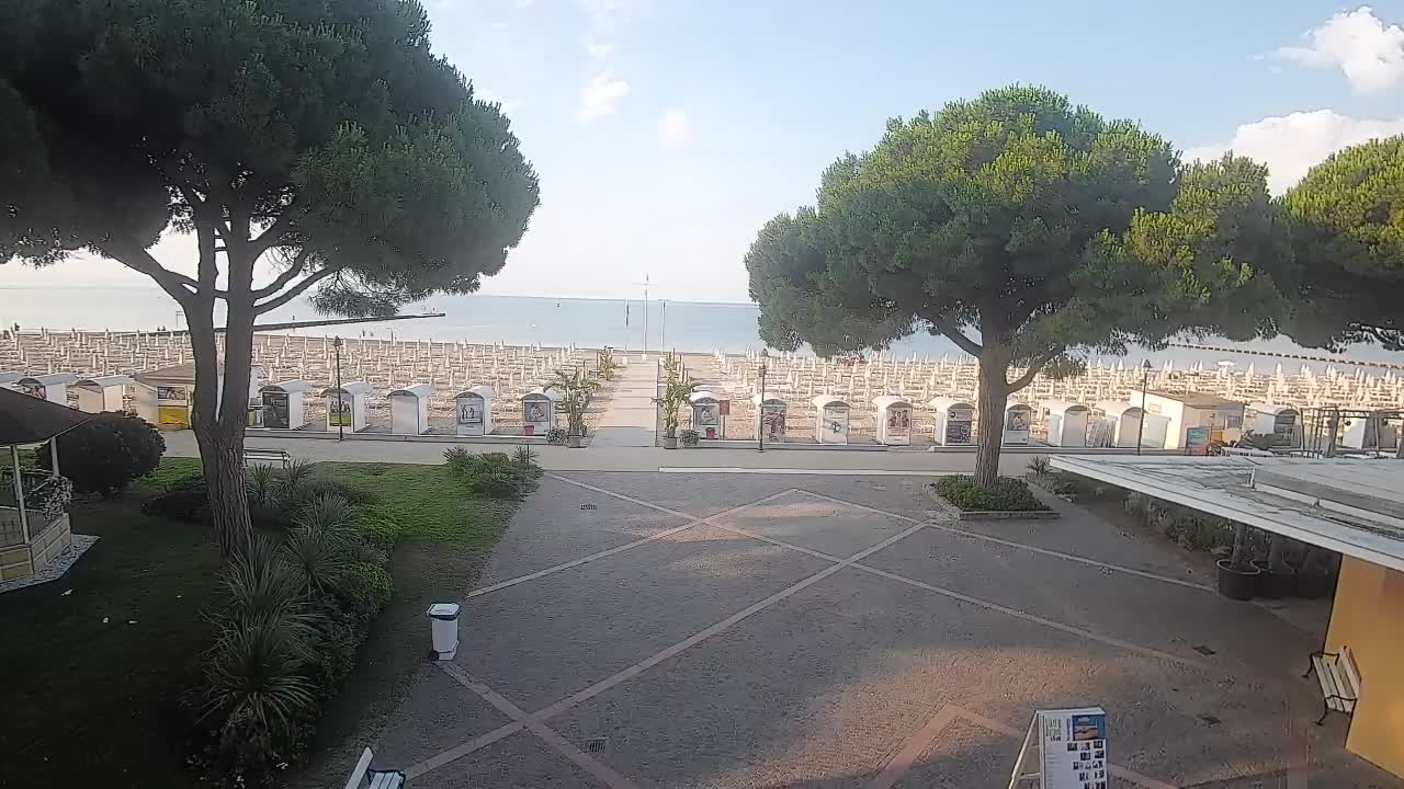 Web kamera Grado – Ulaz na plažu (Lido di Grado)