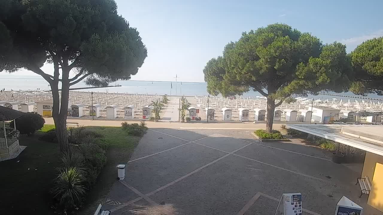 Grado Webcam – Strandzugang am Lido di Grado