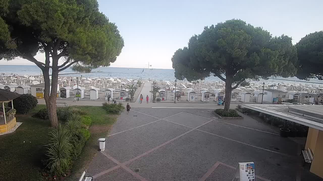Web kamera Grado – Ulaz na plažu (Lido di Grado)
