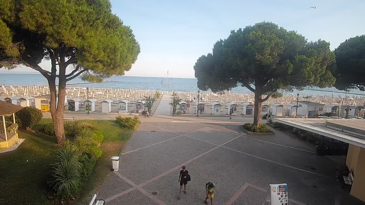 Webcam Grado – Entrée de la plage (Lido di Grado)