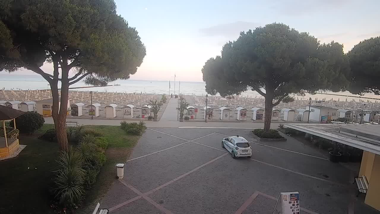 Spletna kamera Gradež (Grado) – Vhod na plažo