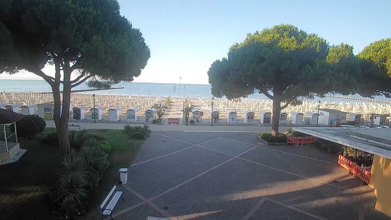 Webcam de Grado – Entrada de la playa (Lido di Grado)