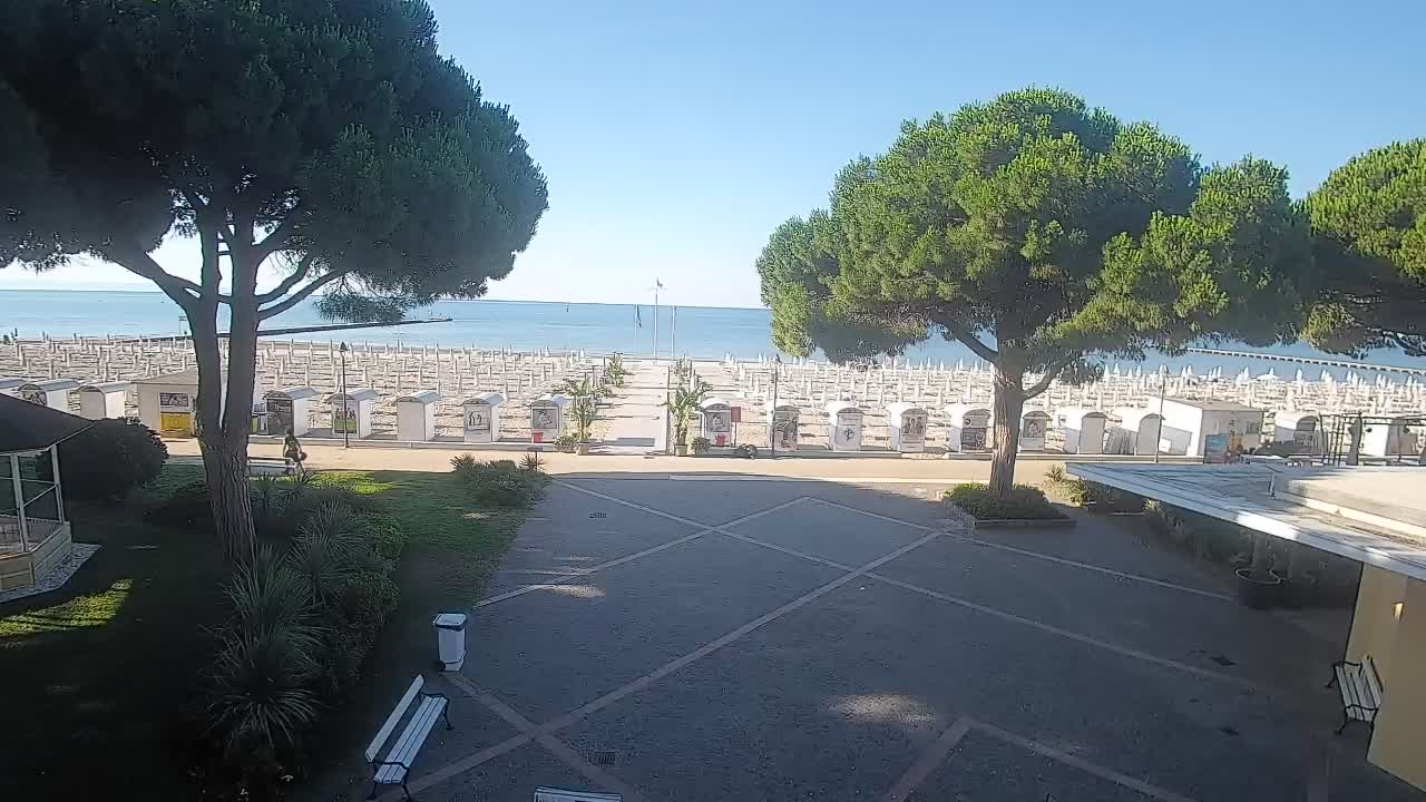 Webcam de Grado – Entrada de la playa (Lido di Grado)