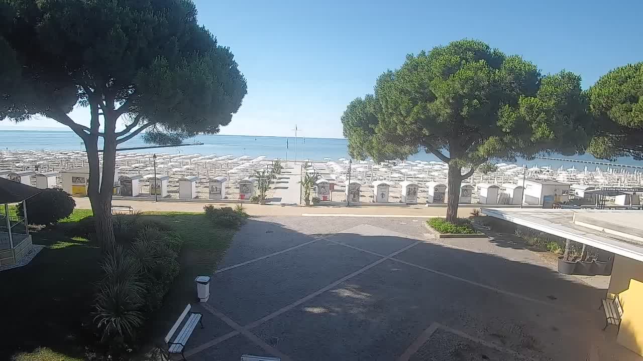 Webcam de Grado – Entrada de la playa (Lido di Grado)