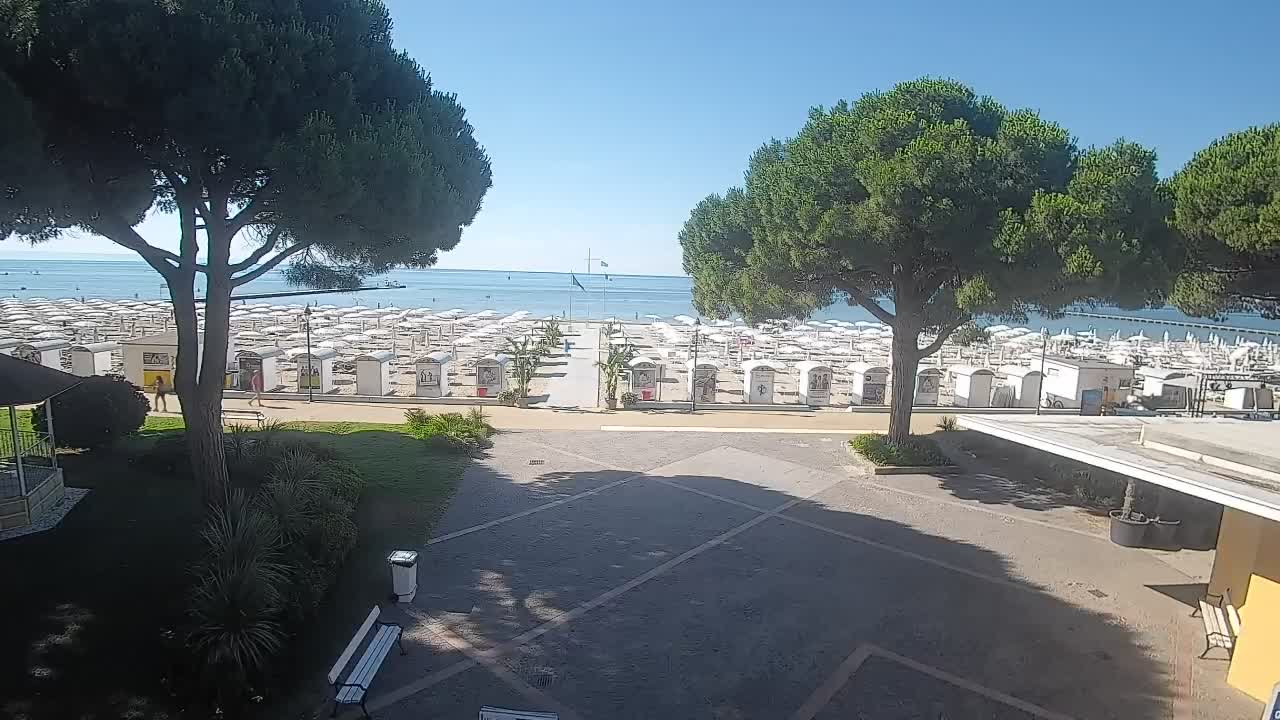 Webcam Grado – Entrée de la plage (Lido di Grado)