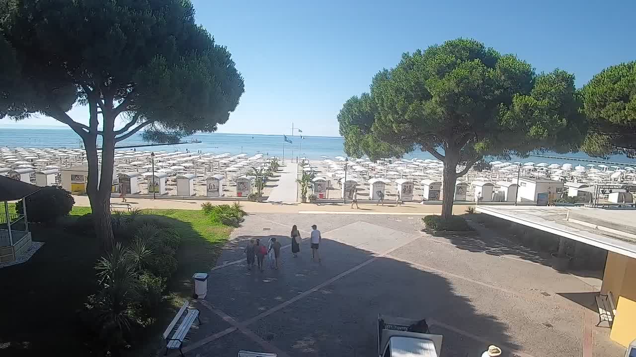 Grado Webcam – Strandzugang am Lido di Grado
