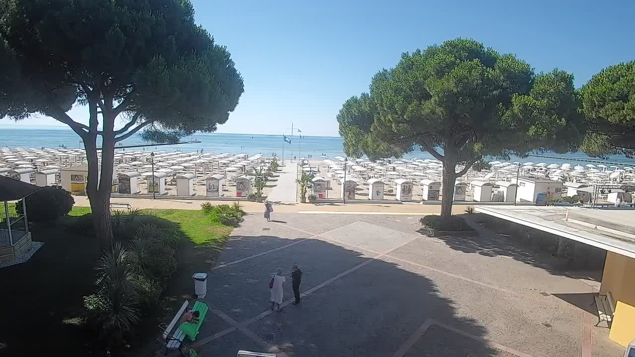 Webcam de Grado – Entrada de la playa (Lido di Grado)
