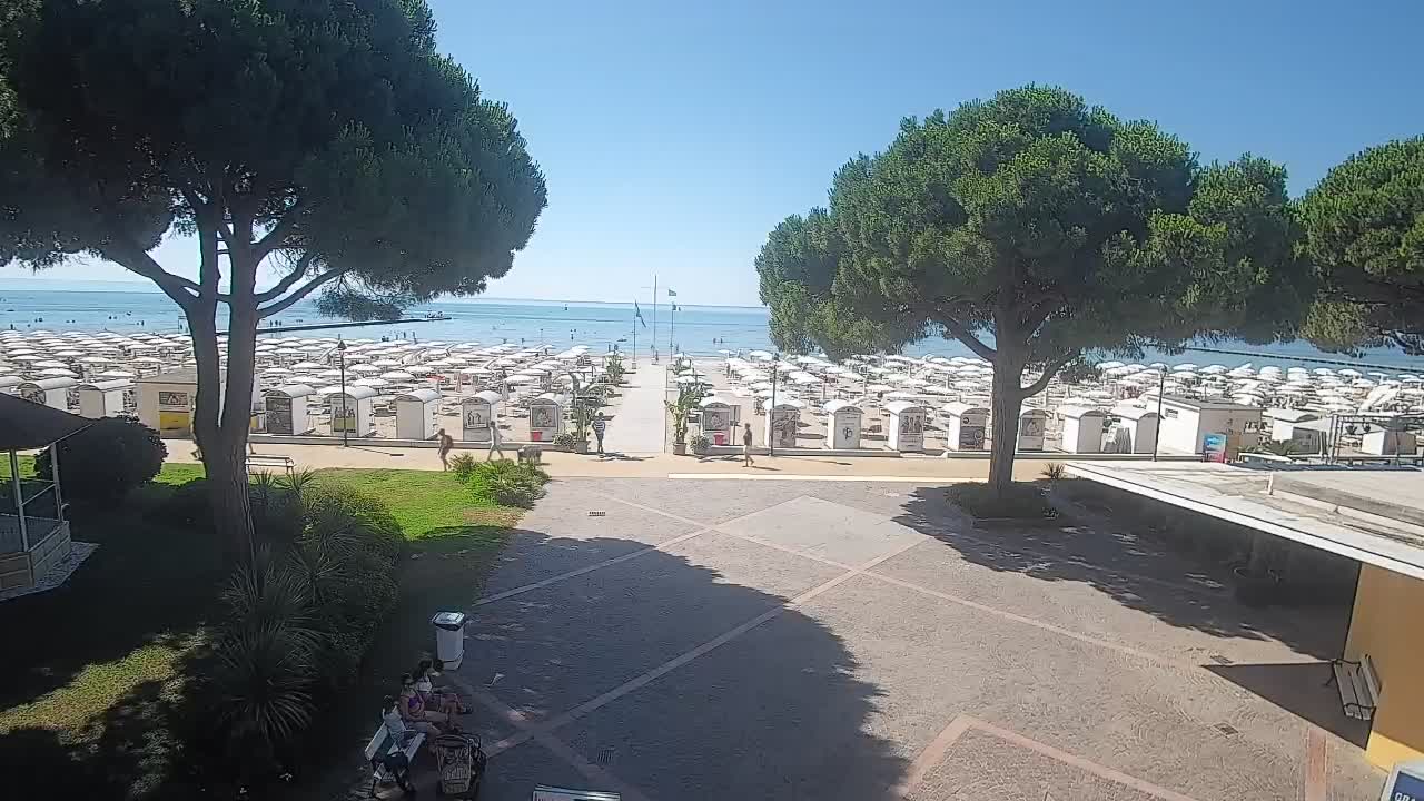 Grado Webcam – Strandzugang am Lido di Grado