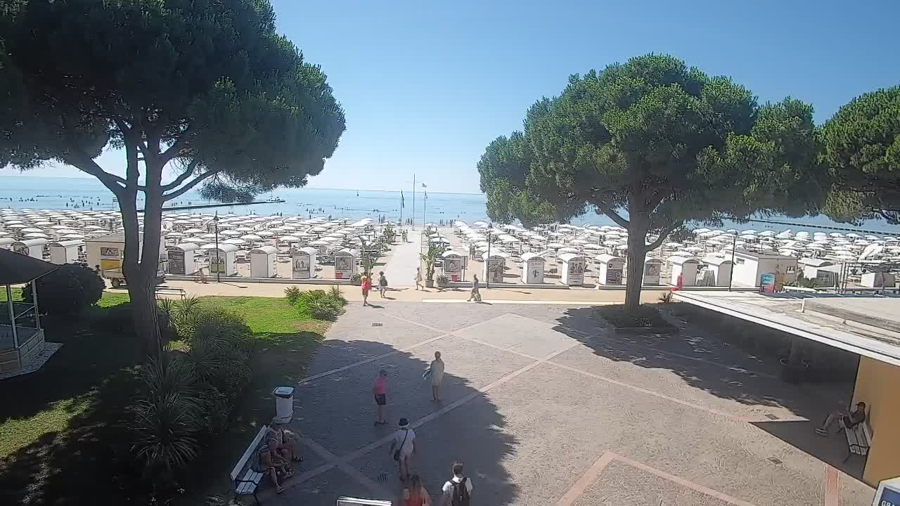 Grado Webcam – Strandzugang am Lido di Grado