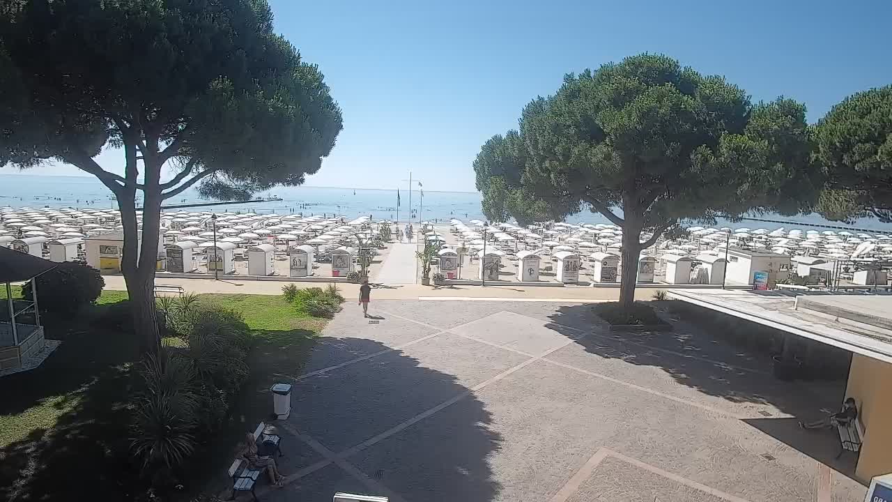 Grado Webcam – Strandzugang am Lido di Grado